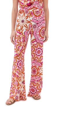 Figue Devon Pants Sunburst Medallion Azalea Pink M