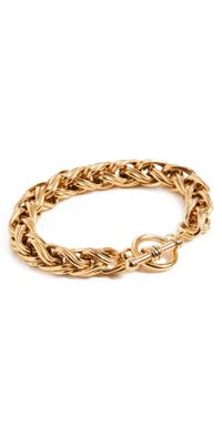 Brinker + Eliza Twist Bracelet Gold One Size