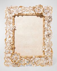 Ophelia 14K Gold & Crystal Picture Frame, 5" x 7"