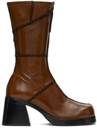 Miista Bottes Lois brunes