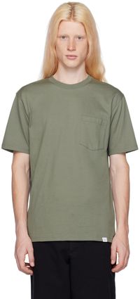 NORSE PROJECTS T-shirt Johannes vert