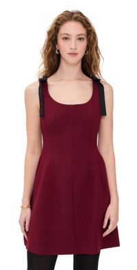 WAYF Jade Mini Dress Merlot XL