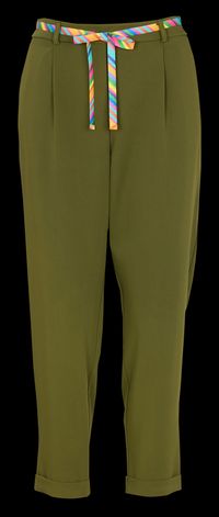 Please - Pantalon large - Taille L - Kaki