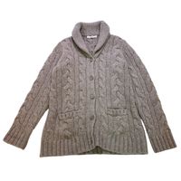 Bonpoint - Seconde Main - Cardigan enfant marron - 12 ans - Taille 12A - Marron