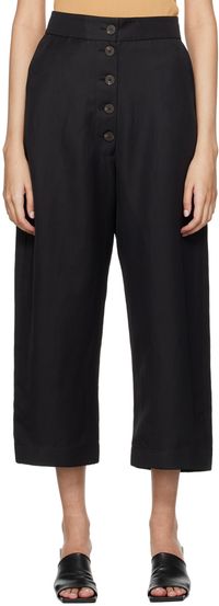 Studio Nicholson Pantalon Cori noir