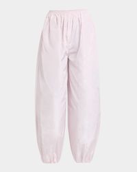 Balloon Silk Taffeta Pants