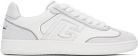 Balmain White Swan Sneakers