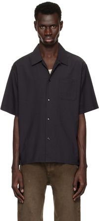 John Elliott Black Camp Shirt