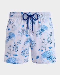 Men's Stretch Jellyfish Swim Trunks