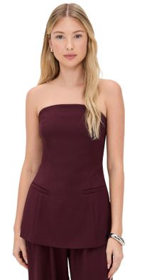4th & Reckless Maggie Corset Burgundy XS