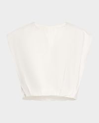Wrenli Pleated Top