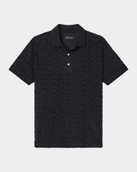 Men's Terry Towel Polo Shirt