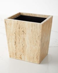 Bowen Rectangle Wastebasket, Natural