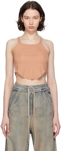Rick Owens DRKSHDW Pink Basic Tank Top