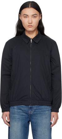 A.P.C. Navy Gilbert Bomber Jacket