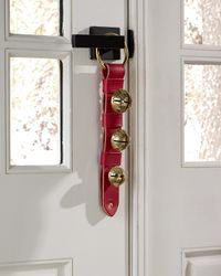 3 Solid Brass Bells Door Knocker Christmas Decoration