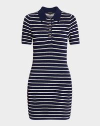 Viola Stripe Polo Dress