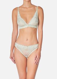 Huit - Soutien gourge triangle - Taille L - Beige
