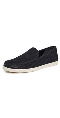 Vince Sonoma Weave Suede Loafers Coastal 10.5