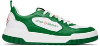 Casablanca Baskets Court vert et blanc