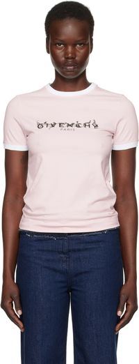 Givenchy Pink Ringer T-shirt