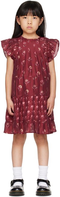 SEA NY Enfant | Robe Famke bourgogne - Mommy & Me