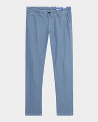 Men's Bobby Slim-Fit Chevron Pants