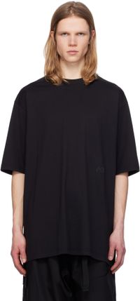 Y-3 Black U Boxy T-shirt