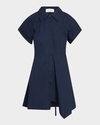 Julie Short-Sleeve Shirtdress