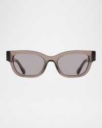Gancino Rectangle Acetate Sunglasses