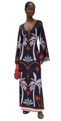 Seven Wonders Caledeira Maxi Dress CABANNA BLACK S