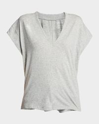 Le Mid Rise V-Neck Tee