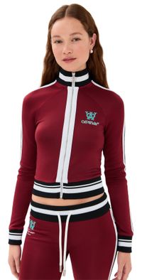 Off-White Track Top Serena Jacket Dahlia 44