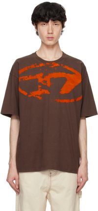 Diesel Brown T-Boxt-N14 T-shirt