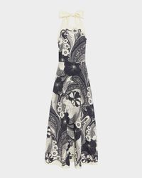 Mickey Halter Midi Dress