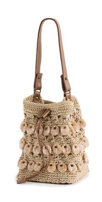 PatBO Patbo x Nannacay Angelica Bag Natural and Caramel One Size