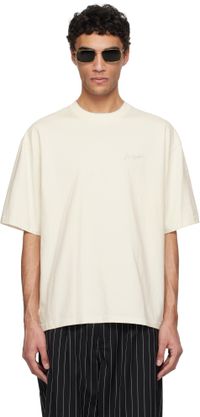 Axel Arigato Off-White Stitch T-shirt