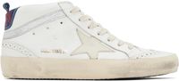 Golden Goose SSENSE Exclusive Off-White Mid Star Sneakers