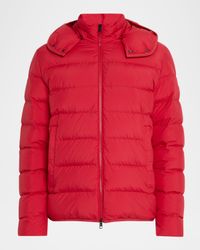 Men's Montbrocq Hooded Short Down Puffer Jacket