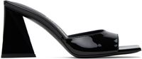 The Attico Black Mini Devon Mules