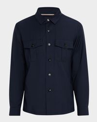 Men's Wool Overshirt