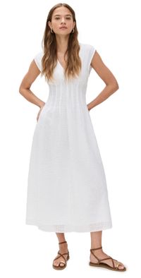 rag & bone Ines Embroidered Dress White 10