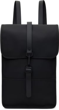 RAINS Black Mini Backpack