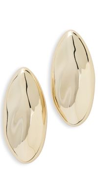 Luv Aj The XL Chrome Orb Studs Gold One Size