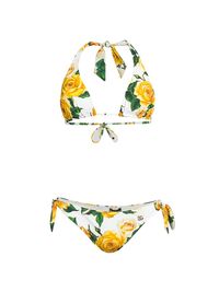 Women's Floral Halter Bikini - Rosegialle - Size XL