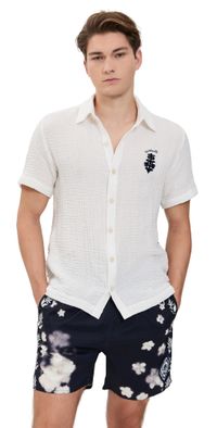 Agua Bendita Jack Embroidered Shirt Multicolor M