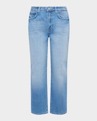 June Ultra High-Rise Crop Stovepipe Jeans