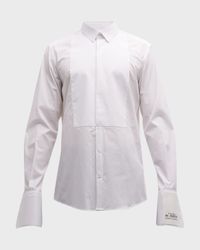 Men's Bib-Front Tuxedo Shirt