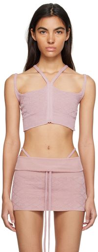 KNWLS Pink Cali Tank Top
