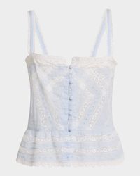 Pruitt Cotton Embroidered Top